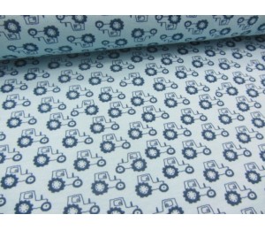 Jersey - kleiner Traktor blau